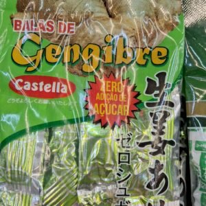 Bala De Gengibre 25g Zero Acucar