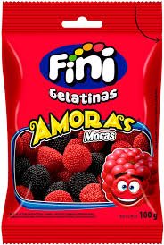 Bala De Gelatina 100g Amoras