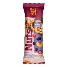 Barra 25g Castanhas Frutas Vermelhas