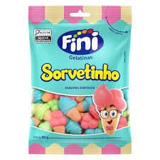 Bala De Gelatina 90g Ice Cream