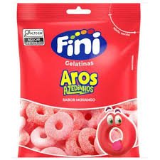 Bala De Gelatina 90g Morango Aros