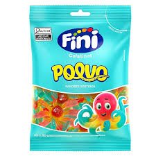 Bala De Gelatina 80g Tubes Polvo